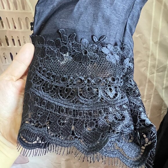 Zimmermann Hypnotic Lace Trim Mini Dress - Picture 10 of 16